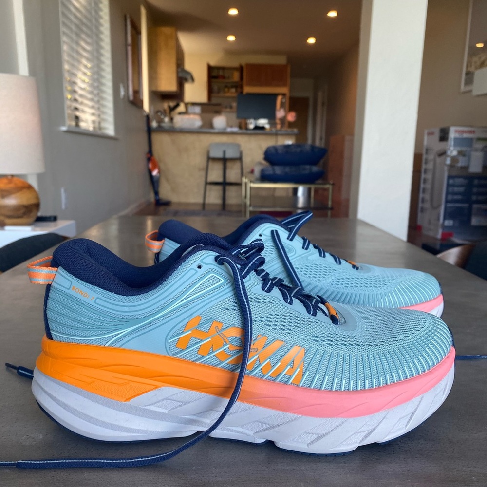 Hoka One One Bondi 7 Shoes- only worn inside